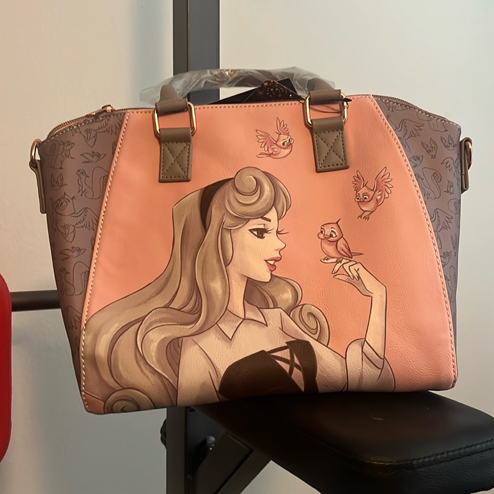 Sleeping beauty satchel bag Loungefly